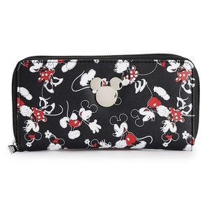 Disney's Mickey & Minnie Zip Around Wallet
